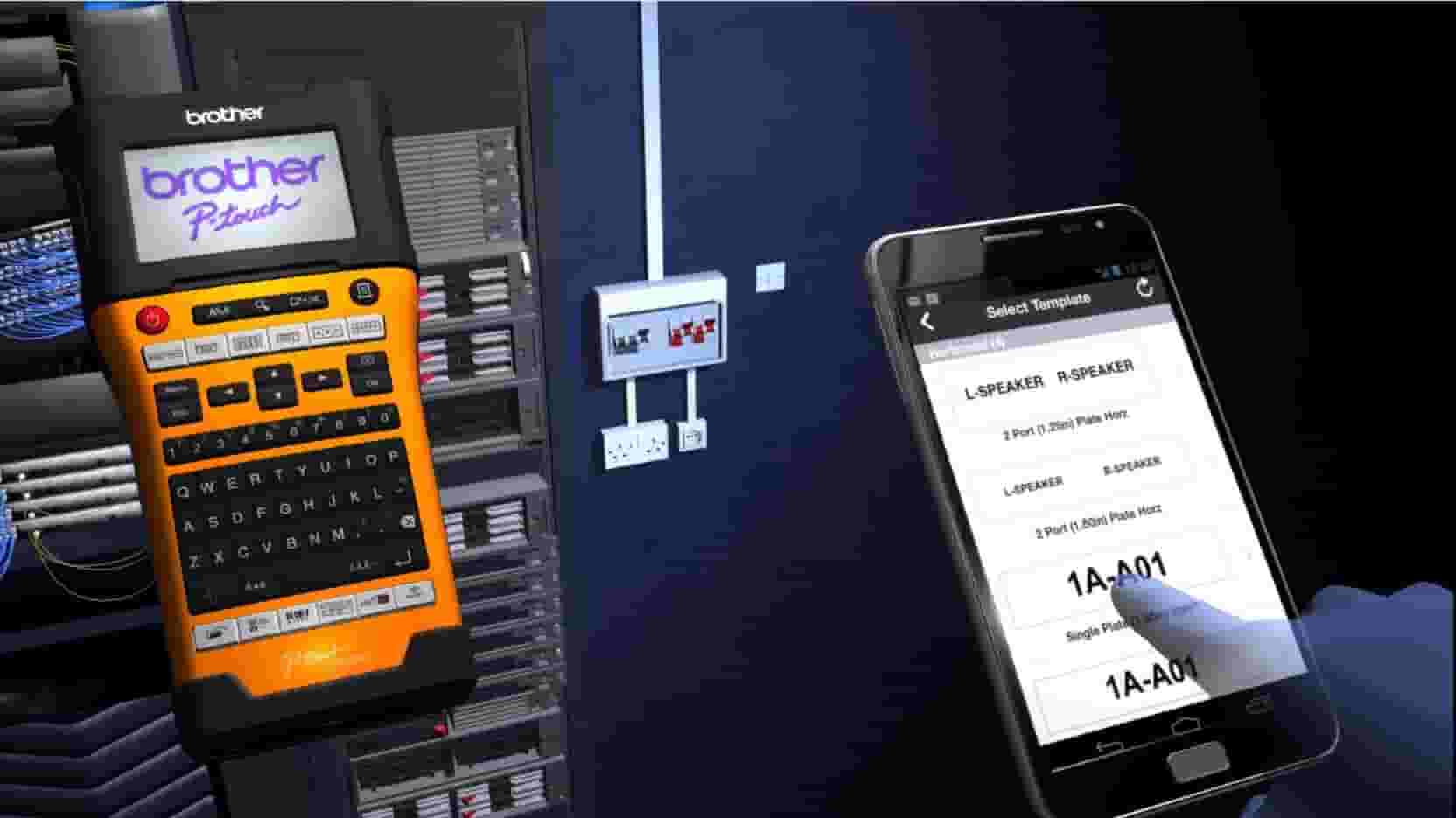 خرید لیبل پرینتر  برادر  PT-E550 WVP